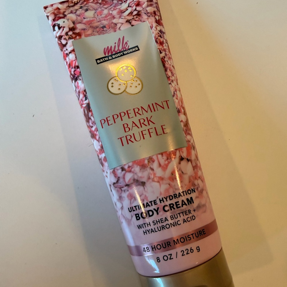 Bath & Body Works x Milk Bar Peppermint Bark Truffle Body Cream